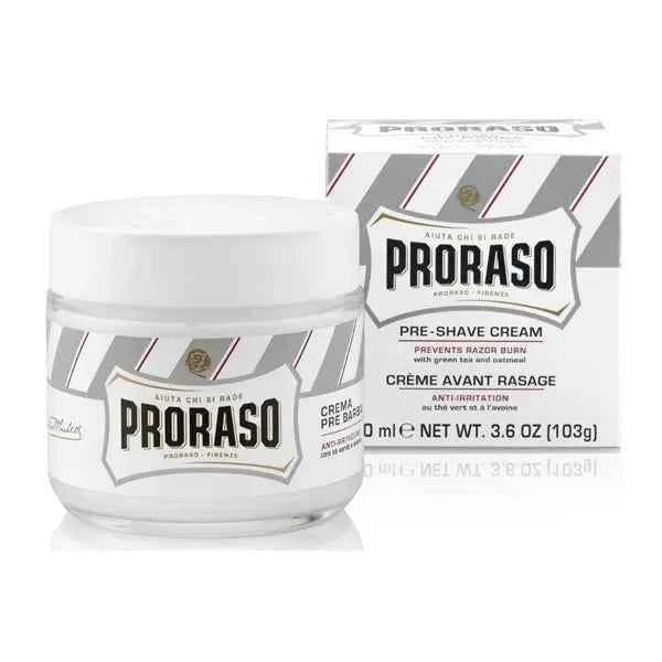 Proraso white Pre Shave – Cream Sensitive Skin Unisex, 100 ml