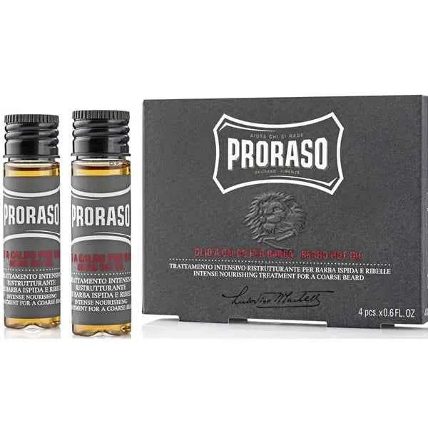 Proraso Bear Hot Oil Unisex, 4x17 ml