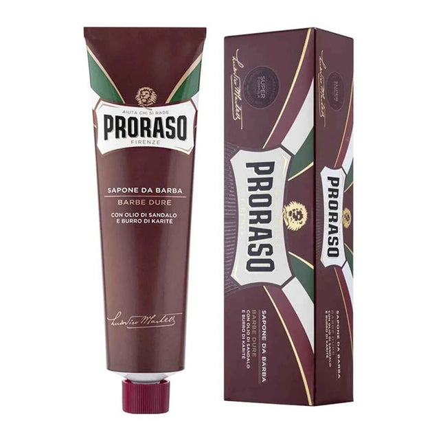 Proraso Barba Dura Espuma De Afeitar Sandalo y Karite Unisex, 150 ml