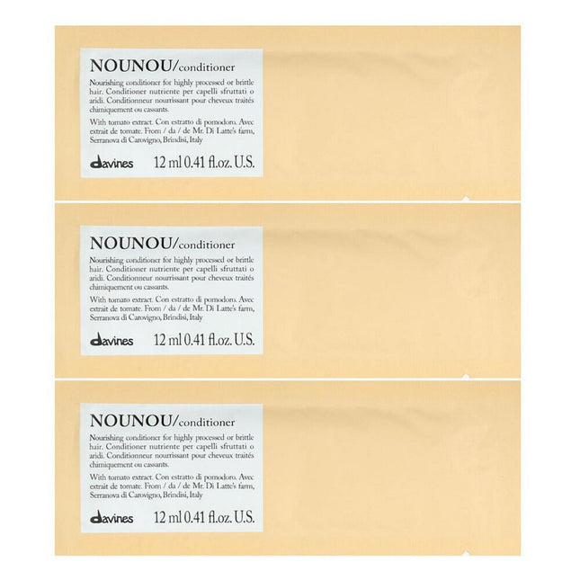 Davines Nounou – Hair Conditioner Unisex, Nourishing, 12 pcs, 12 ml
