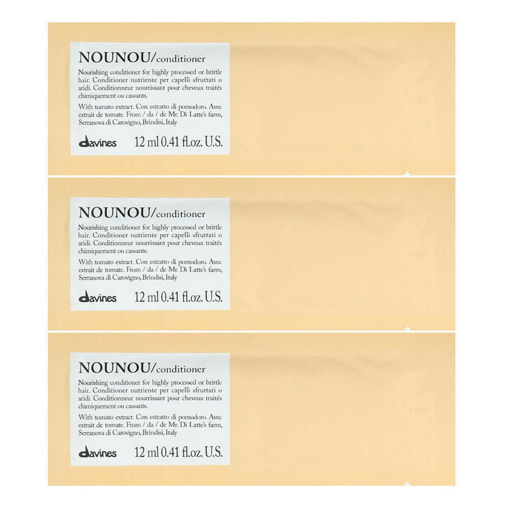 Davines Nounou – Hair Conditioner Unisex, Nourishing, 12 pcs, 12 ml