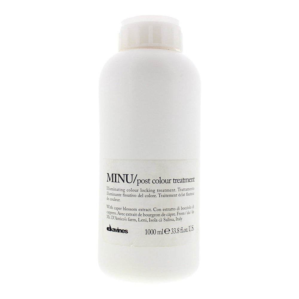 Davines Minu – Hair Treatment Conditioner for Women, Illuminating, All Hair Types, 1000 ml