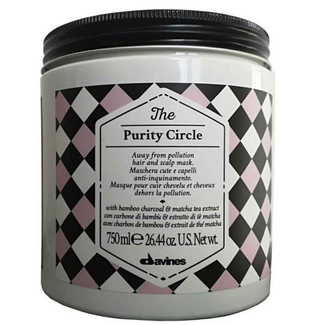 Davines The Purity Circle – Scalp Treatment Cream Mask Unisex, Detoxification, 750 ml