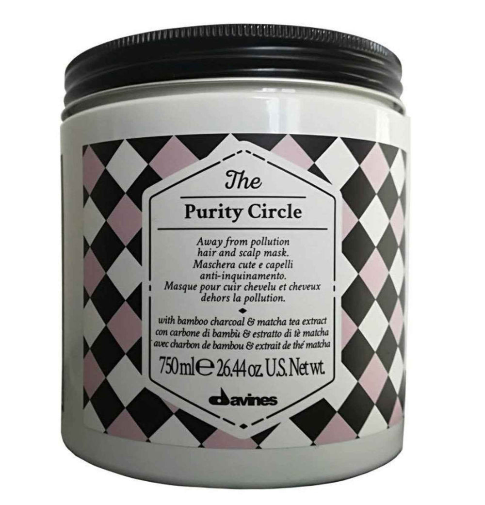 Davines The Purity Circle – Scalp Treatment Cream Mask Unisex, Detoxification, 750 ml