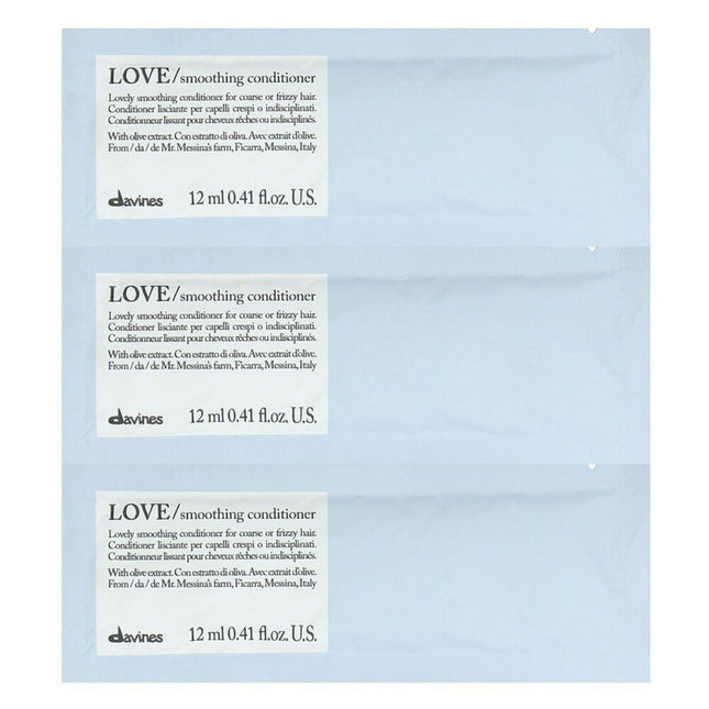 Davines Love Smoothing – Hair Conditioner, 12 pcs, 12 ml