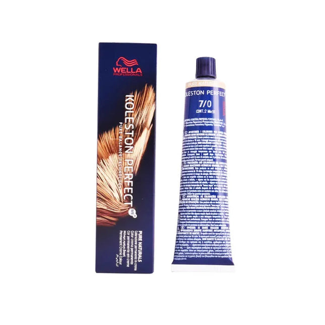 Wella Koleston Perfect Me+ 7/0 Pure Naturals Unisex, 60 ml