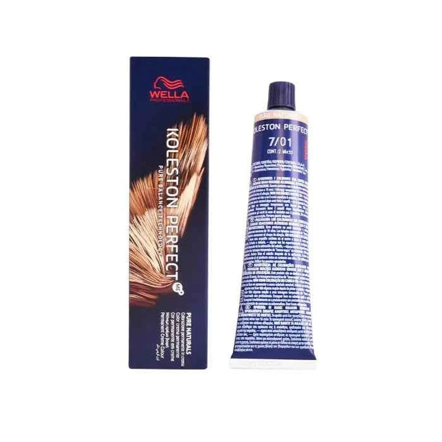 Wella Koleston Perfect Me+ 7/01 Pure Naturals Unisex, 60 ml
