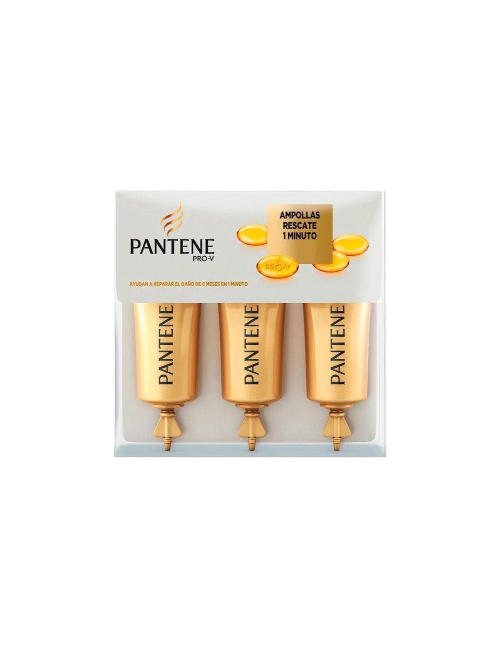 Cap Pantene Ampollas R y P 3 Uds Unisex