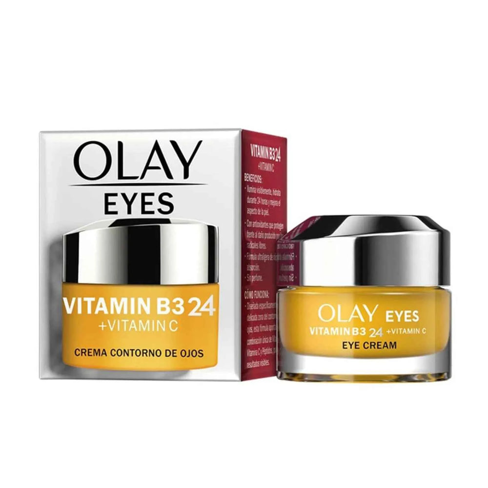 OLAY Regenerist Vitamin B3 Vitamin C Contorno Ojos Unisex, 15 ml