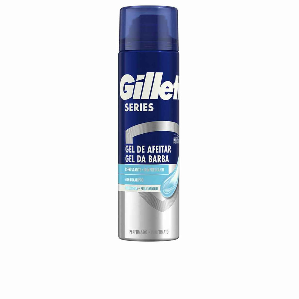 Gel Afeitar Gillette Series Refrescante Eucalipto Sensib 200 Unisex