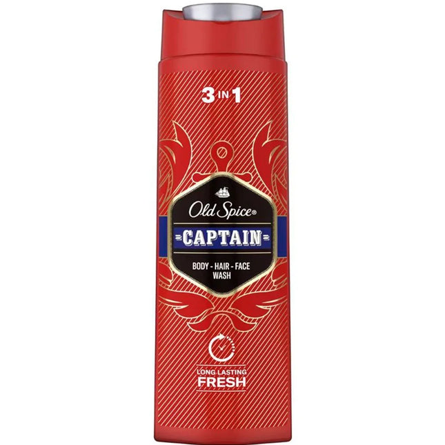 OLD Spice Captain Shower – Gel 3in1 400 Unisex