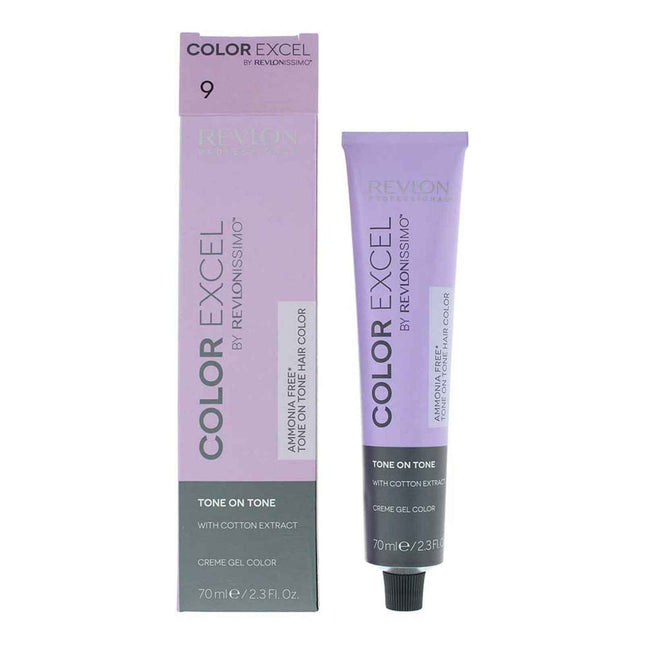 Revlon Color Excel – Semi-Permanent Hair Dye for Women, 9 Very Light Blonde, 70 ml