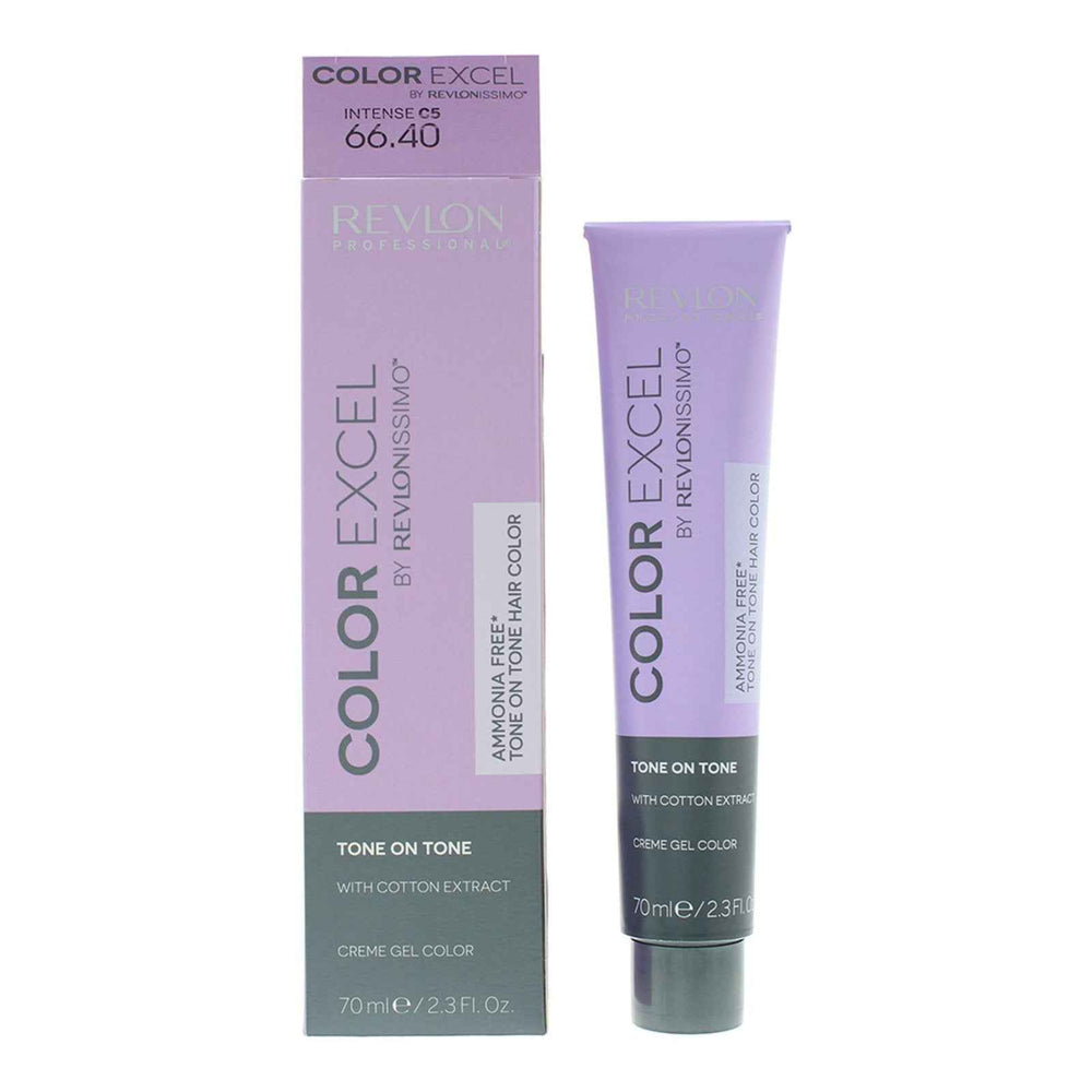 Revlon Color Excel – Semi-Permanent Hair Dye for Women, 66.40 Intense Copper, 70 ml