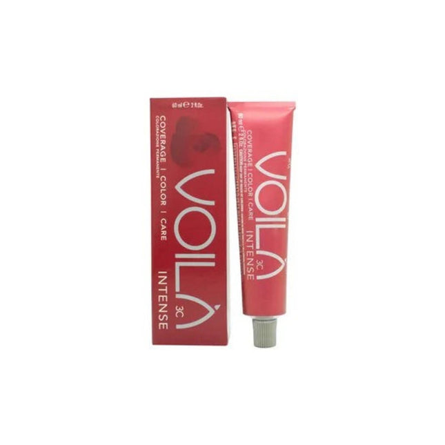 Intercosmo Voila 3C Intense – Permanent Hair Dye for Women, 6.0 Dark Blonde, 60 ml