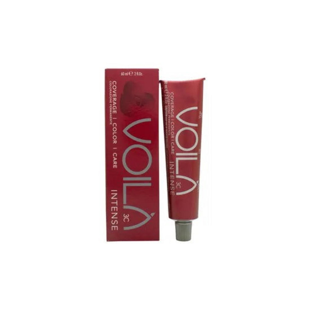 Intercosmo Voila 3C Intense – Permanent Hair Dye for Women, 8.34 Light Golden Copper Blonde, 60 ml