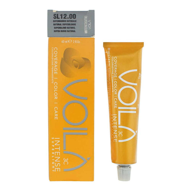 Intercosmo Voila 3C Intense Superlight – Permanent Hair Dye for Women, Natural Superblonde, 60 ml