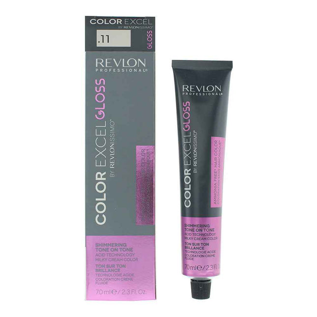 Revlon Color Excel – Hair Colour Gloss for Women, 11 11 Silver Ash, 70 ml