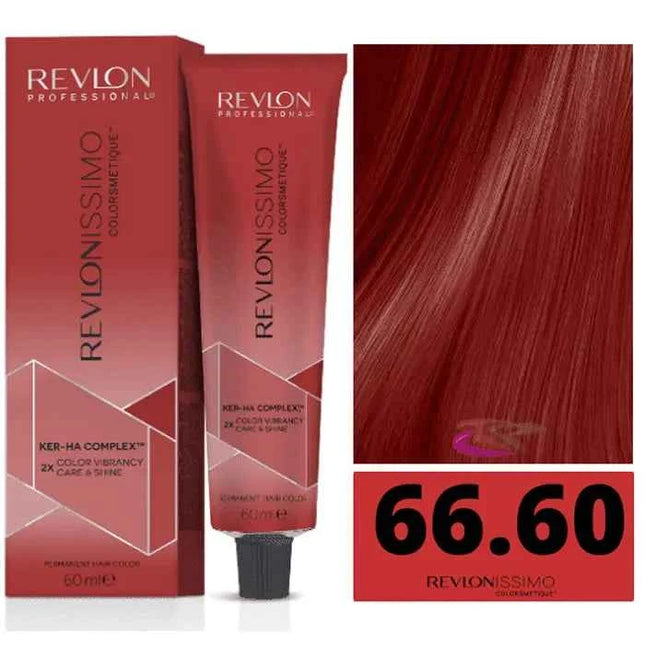 Revlon Revlonissimo Colorsmetique 66,60 Deep Red Unisex, 60 ml