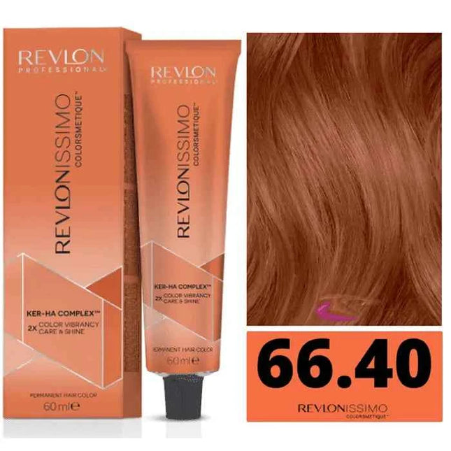 Revlon Revlonissimo Colorsmetique 66,60 Dark Blonde Intense Coopper Unisex, 60 ml