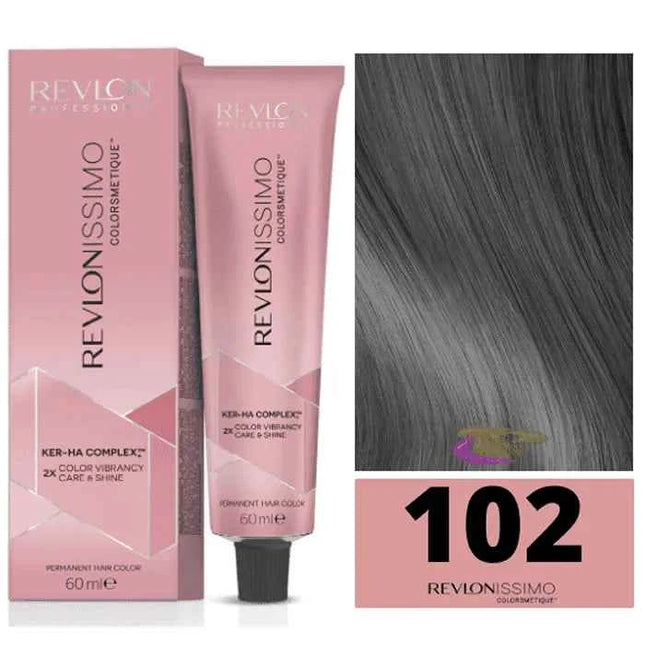Revlon Revlonissimo Colorsmetique Satinescent 102 Smoky Silver Unisex, 60 ml