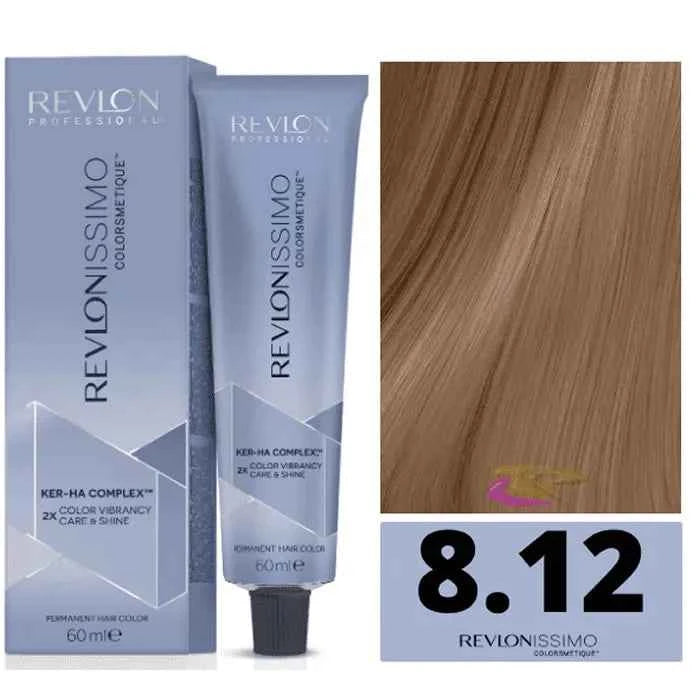 Revlonissimo Colorsmetique High Coverage 8,12-Frosty Blonde Unisex, 60 ml