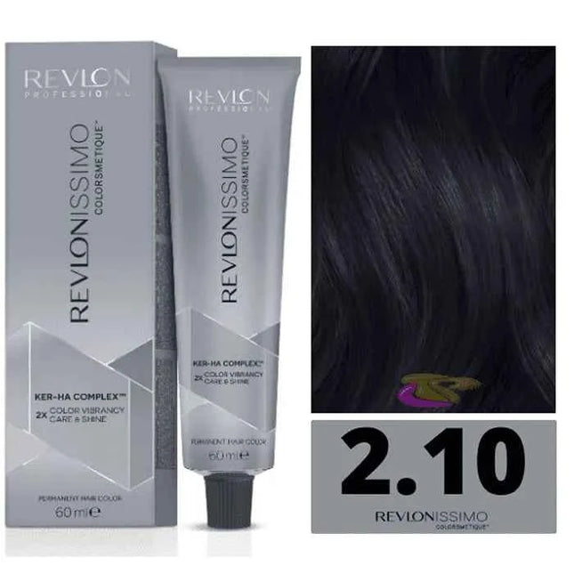 Revlon Revlonissimo Colorsmetique 2,10 Bluish Black Unisex, 60 ml