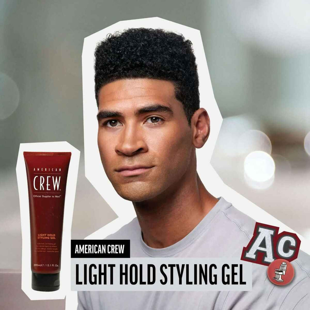 American CREW Light Hold Styling – Gel Unisex, 250 ml