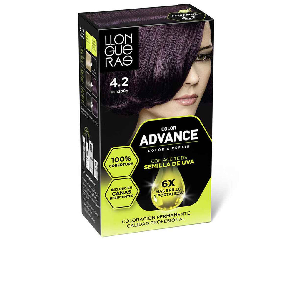 Llongueras Color Advance 4,2-Borgoña 1 U Unisex