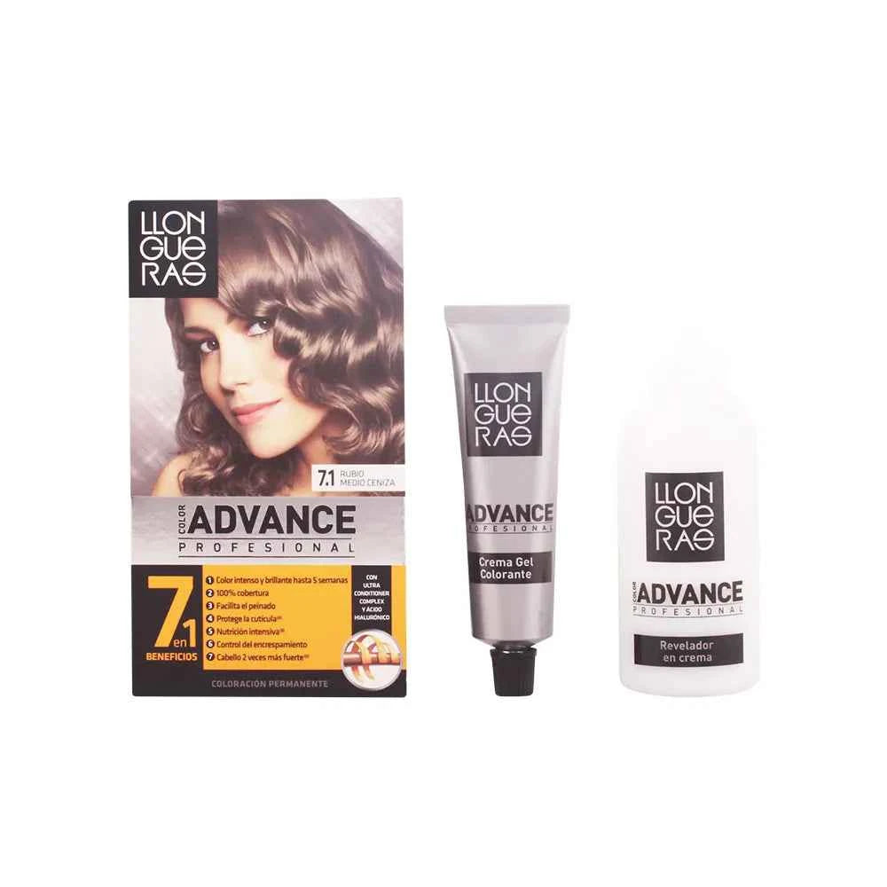 Llongueras Color Advance Hair Colour 071 Ash Blonde Unisex