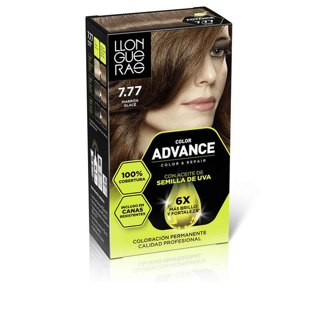 Llongueras Color Advance 7,77-Marrón Glacé 1 U Unisex