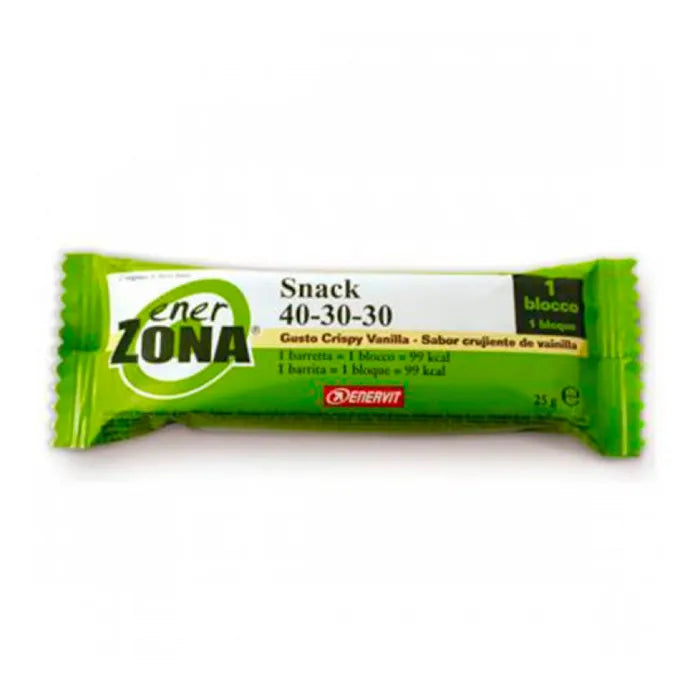 Enervit Enerzona Vanilla Crunchy Snack, 25 g