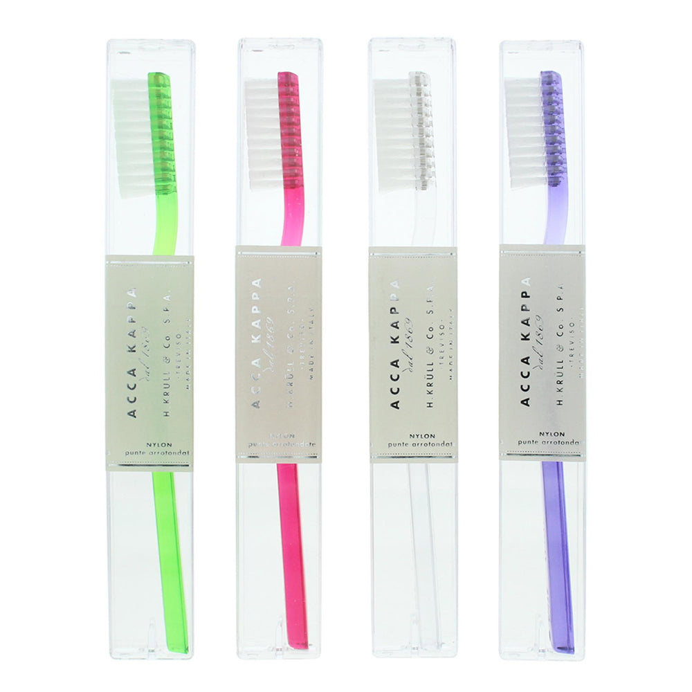 Acca Kappa Soft Natural Bristles – Toothbrush Unisex