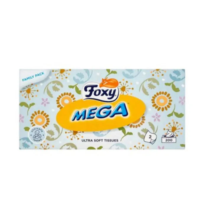 FOXY Mega Tissues, 200 Units
