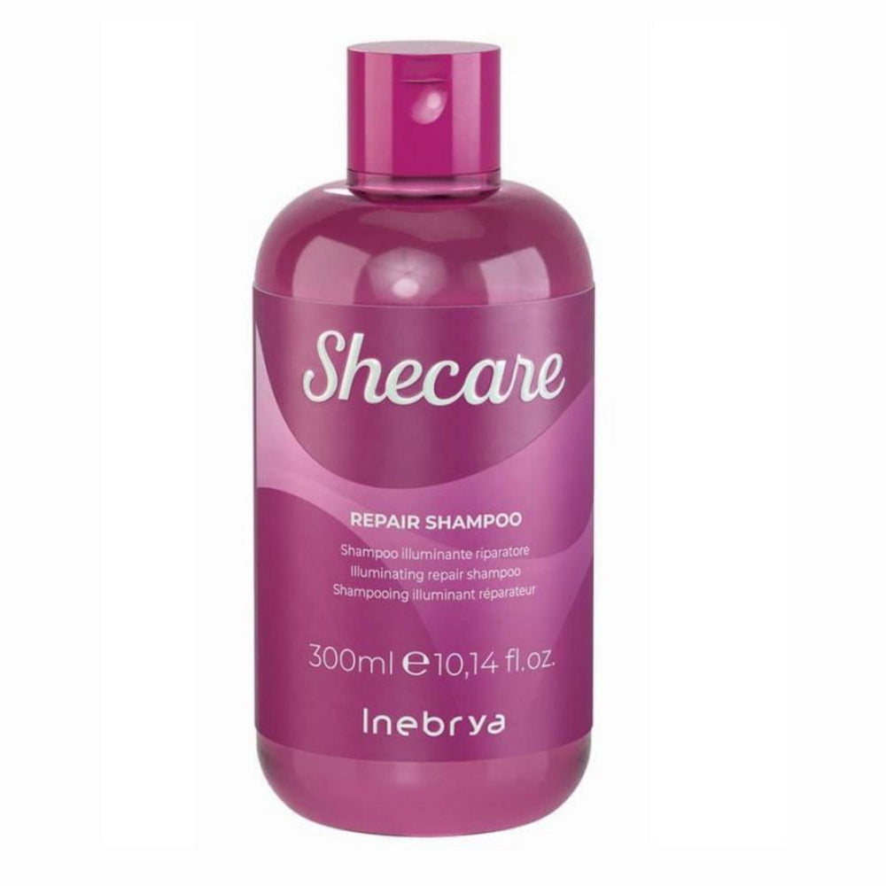 Inebrya Shecare Vegan – Hair Shampoo for Women, Repairing, 300 ml