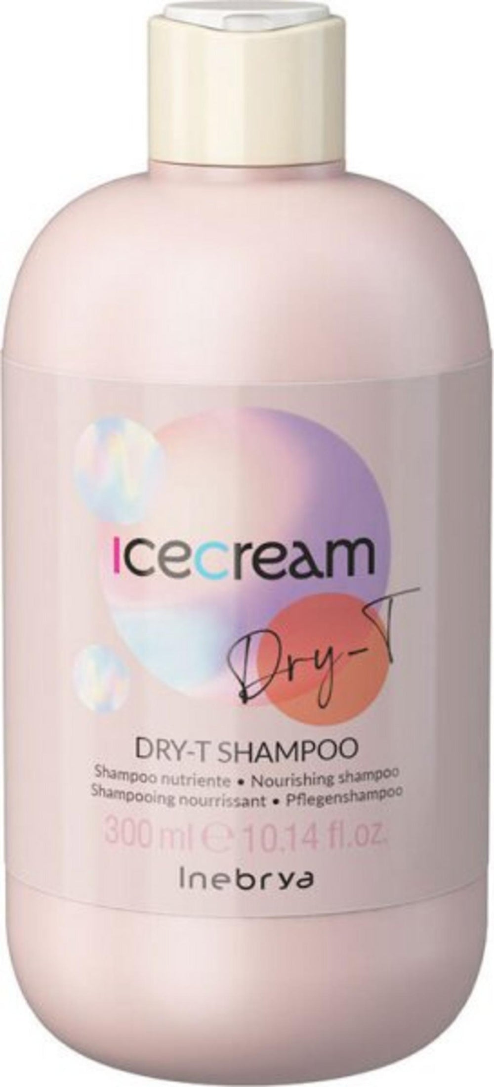 Inebrya Ice Cream Dry-T – Hair Shampoo Unisex, Nourishing, 300 ml