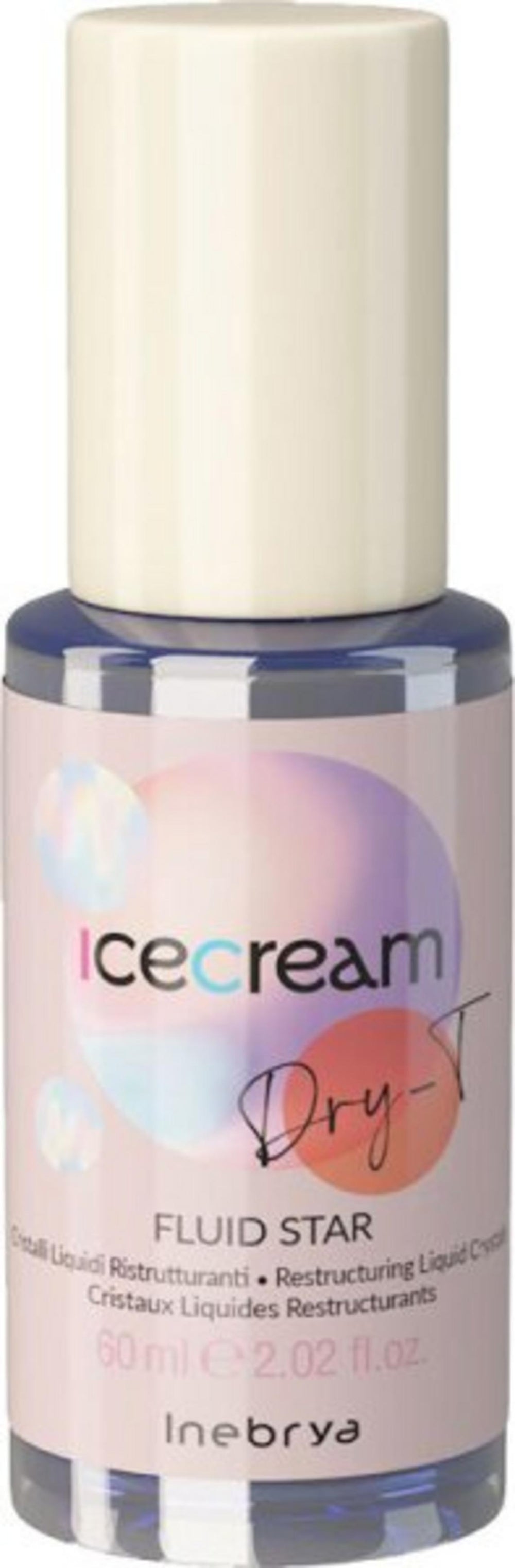 Inebrya Ice Cream Dry-T Nourishing – Hair Fluid Unisex, 60 ml