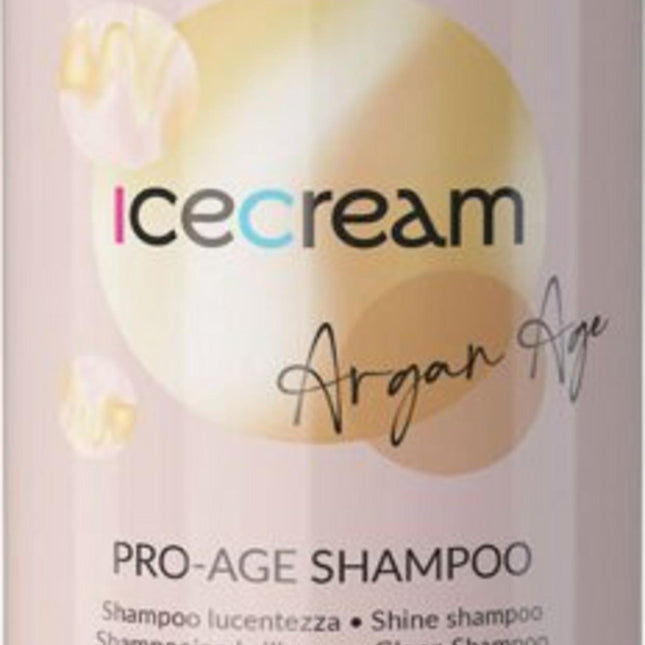 Inebrya Ice Cream Pro-Age – Hair Shampoo for Women, Shine, 1000 ml