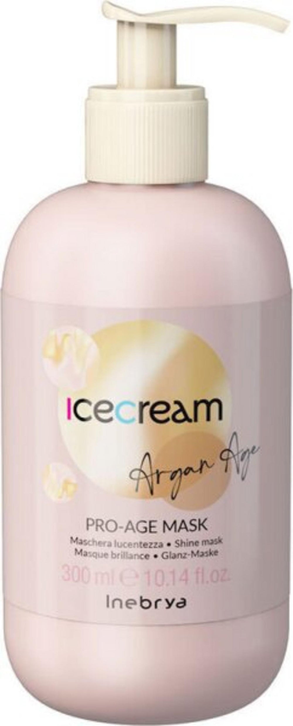 Inebrya Ice Cream Pro-Age – Hair Treatment Cream Mask Unisex, Nourishing, 300 ml