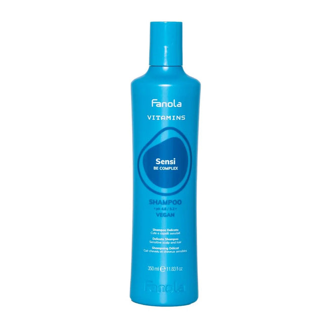 Fanola Vitamins Sensi Be Complex Champu Unisex, 350 ml