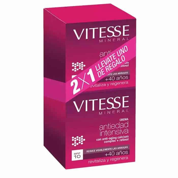 Vitesse Anti Age Spf10 Unisex, 2x50 ml