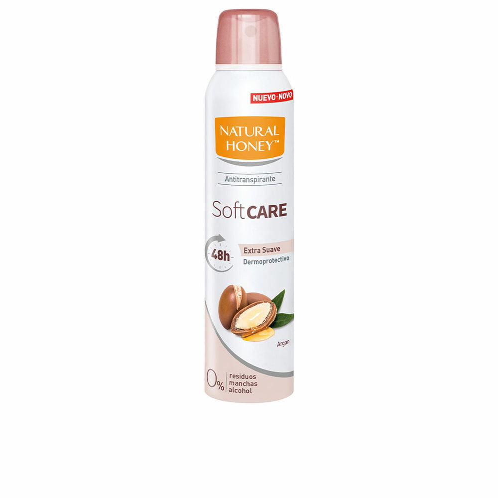 Natural Honey Soft Care Desodorante – Spray Unisex, 200 ml