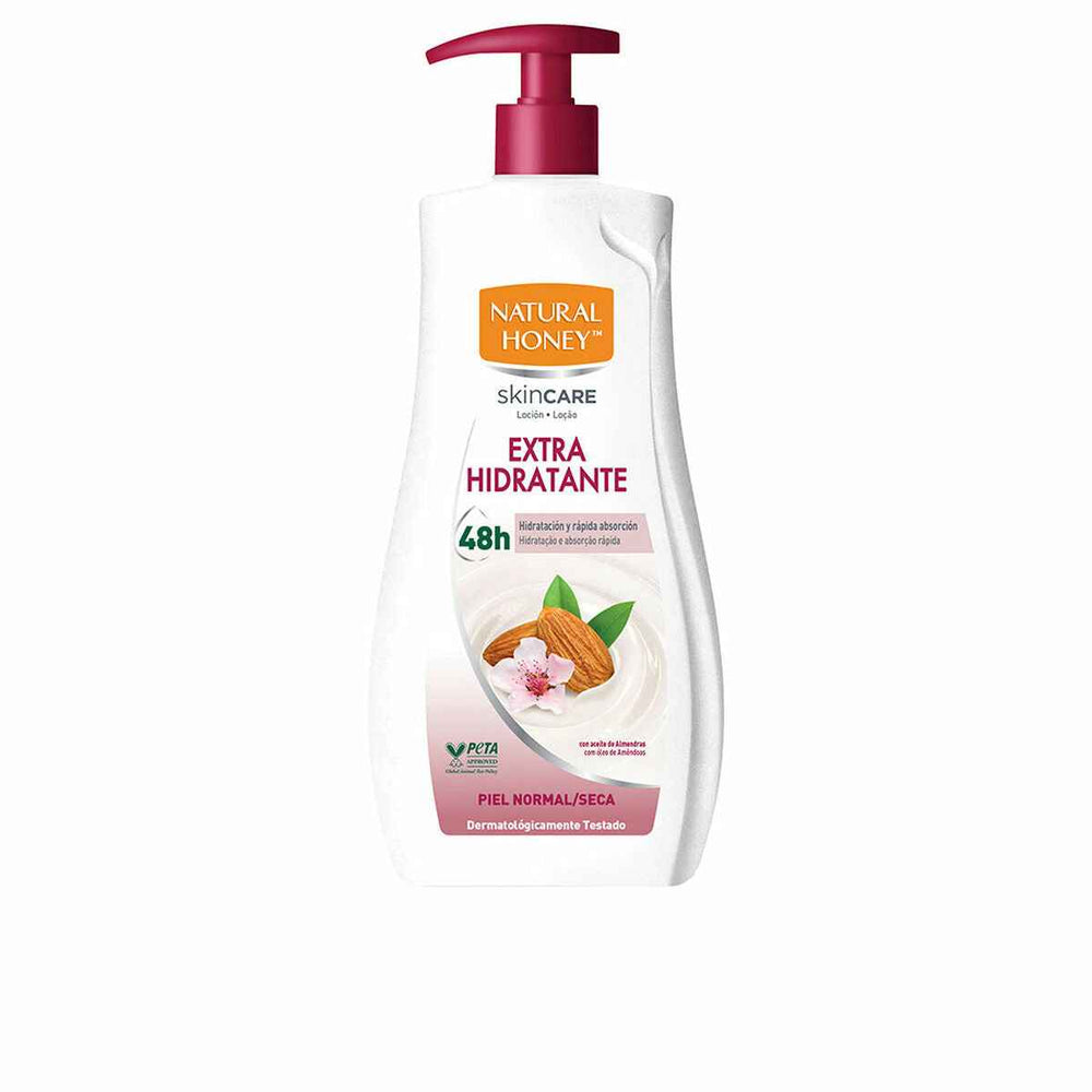 Natural Honey Aceite Almendras Dulces Hidratante Loción Dosificador Unisex, 600 ml
