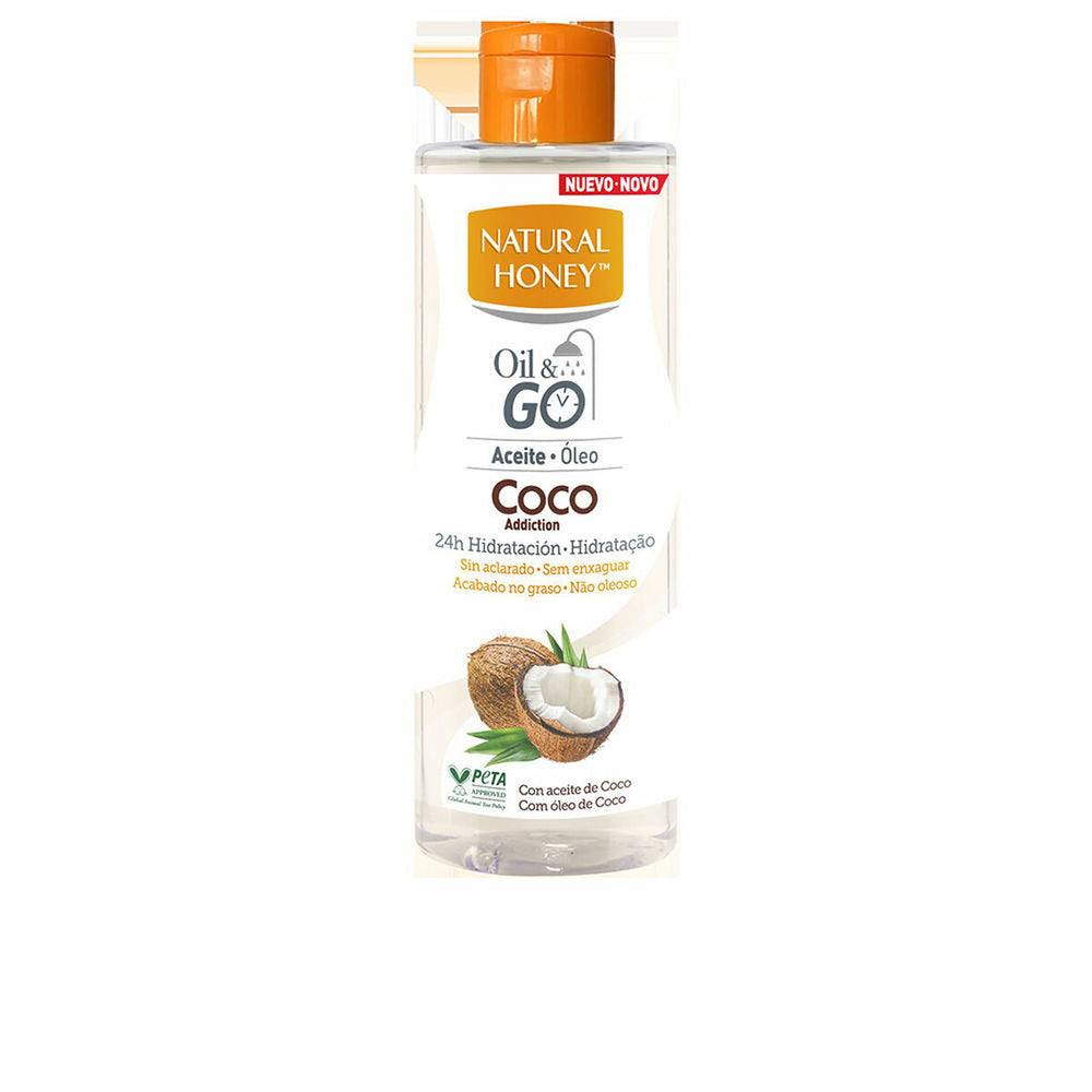 Natural Honey Coco Addiction Oil y Go Aceite Corporal Unisex, 250 ml