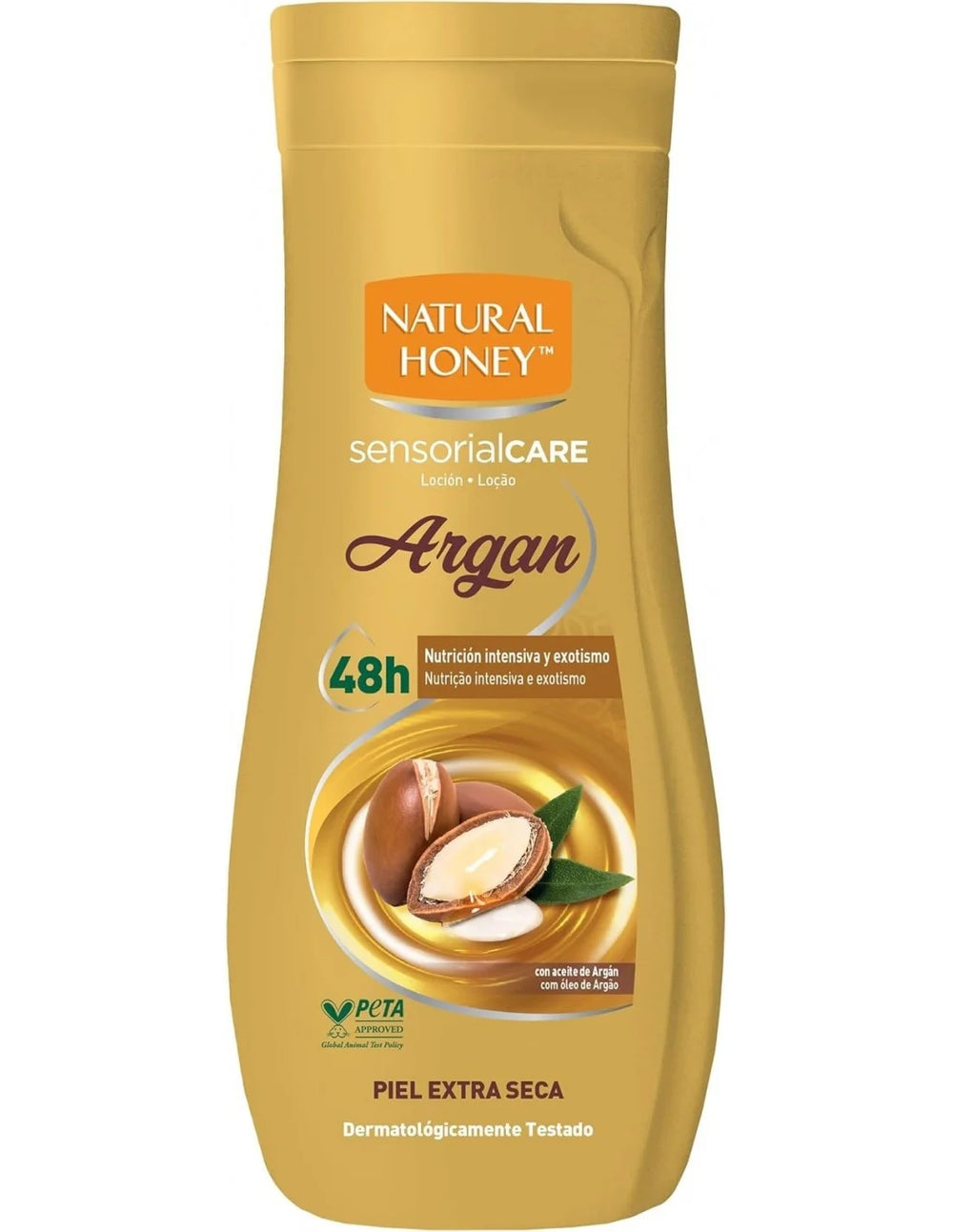 Natural Honey Elixir De Argan Loción Corporal Unisex, 330 ml