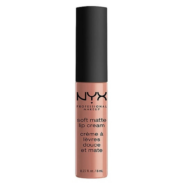 Nyx Soft Matte Cruelty-Free Lip Cream – Liquid Lipstick for Women, 02, Stockholm, 8 ml