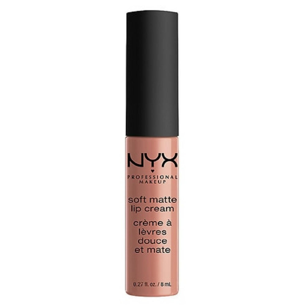 Nyx Soft Matte Cruelty-Free Lip Cream – Liquid Lipstick for Women, 02, Stockholm, 8 ml
