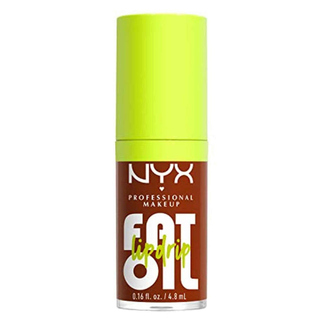 Nyx Fat Oil Lip Drip Vegan Glossy – Lip Oil for Women, Not Found, Scrollin, 4.8 ml