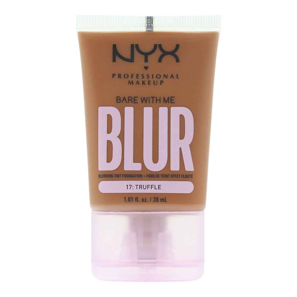 Nyx Bare With Me Blur Natural Finish – Liquid Foundation for Women, BWMBT17, Truffle, No, 30 ml