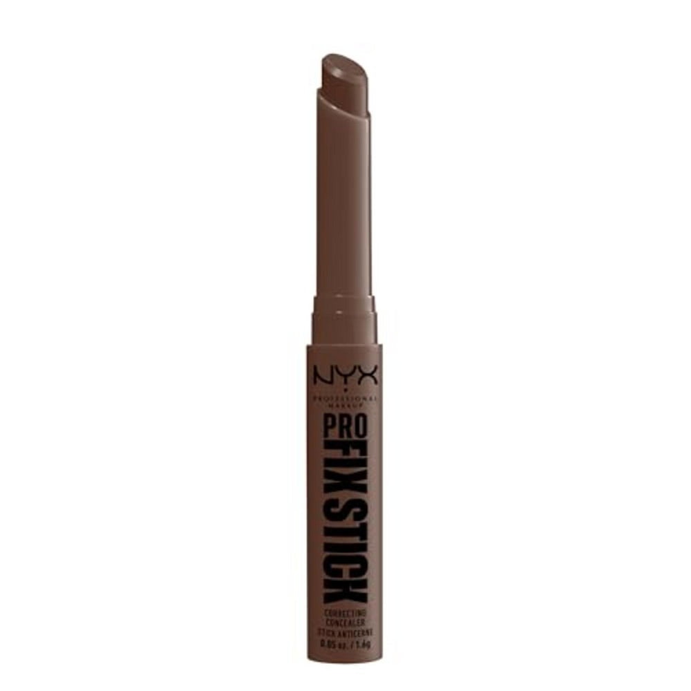 Nyx Pro Fix Stick Correcting Vegan Correct – Conceal for Women, Brighten, Pencil Concealer, 17, Deep Walnut, 1.6 g