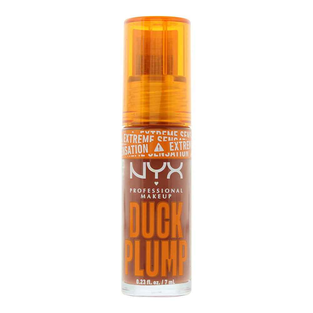 Nyx Duck Plump – Lip Plump for Women, Lip Plumper, 33041000, Brown of Applause, 7 ml